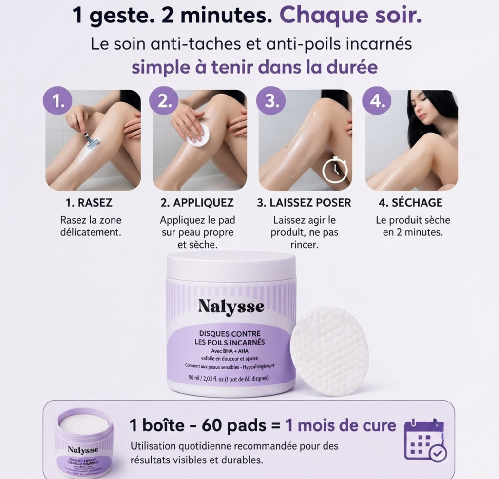 Pads Anti Poils Incarnés